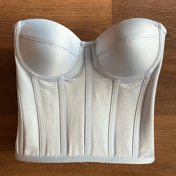 Tops - NWOT Blue Corset